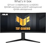 ASUS TUF Gaming 34" UWQHD 100Hz Curved Gaming Monitor 1ms FreeSync view 7