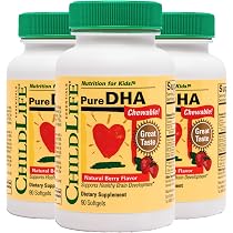 Amazon.com: CHILDLIFE ESSENTIALS Pure DHA for Kids - DHA ...