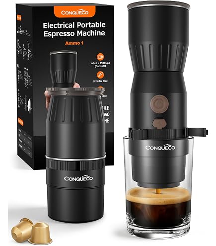 Amazon.com: CONQUECO Portable Espresso Coffee Machine: 12V