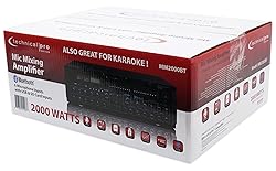 Technical Pro MM2000BT Powered Bluetooth Karaoke
