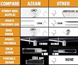 AZEAM Acrylic Riser Display Shelf 3 Tier for Amiibo Funko POP Figures 2 Pack view 6