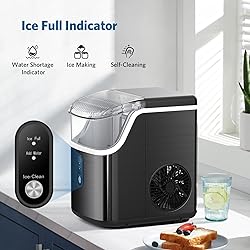 COWSAR Nugget Ice Makers Countertop Soft Chewable