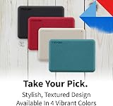 Toshiba Canvio Advance 4TB Portable External Hard Drive USB 3.0 Green view 2