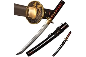 SV Mini Samurai Sword Samurai Sword Tanto Japanese Small Samurai Short Sword 1045 Medium Carbon Steel Full Tang Hand Forged S