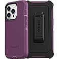 OtterBox iPhone 13 Pro (ONLY) Defender Series Case - Happy Purple, Rugged & Durable, with Port Protection, Includes Holster Clip Kickstand