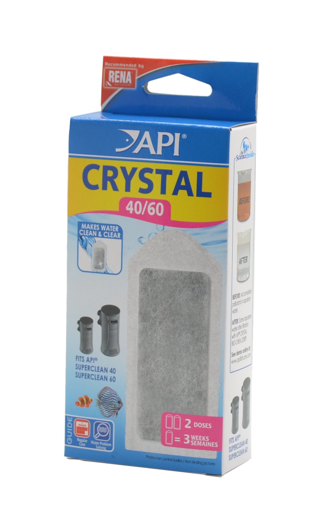 Apl Accessory for Aquariums Crystal 40/60 Box of 2 Doses