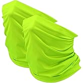 JHYWELL Cooling Neck Gaiter Face Mask, UV Protection Masks Gator, Windproof Bandana for Skiing, Fishing, Hiking, Cycling