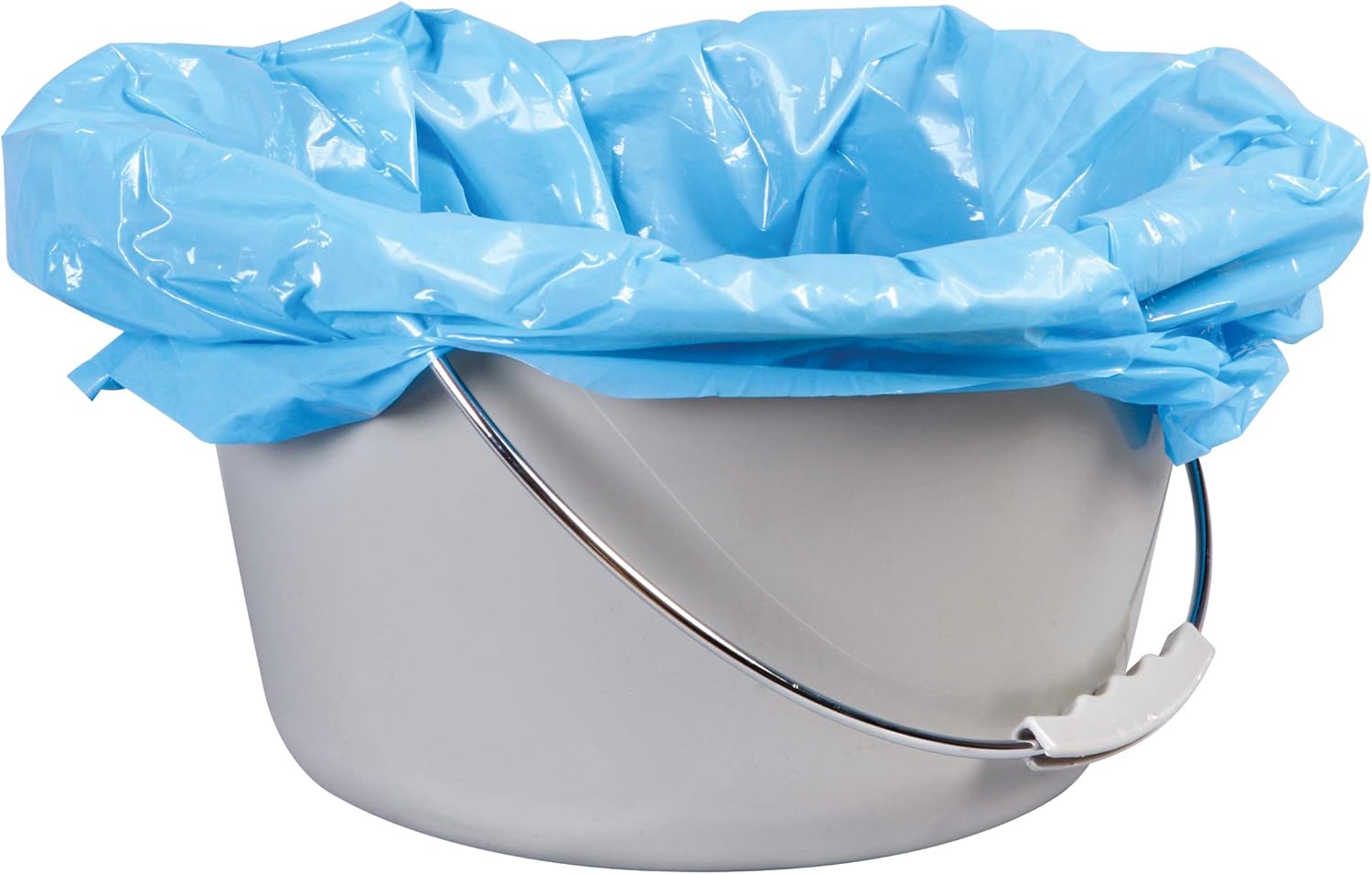 Carex Commode Liners, 35 Liners - Fits Most Commodes, With Absorbent Powder, Holds 2 Quarts Liquid, Disposable 7 Toilet Liners/box, Pack of 5: Health & Personal Care