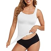 JOYSHAPER Shapewear Tops with Tummy Control Shapewear Camisole Tanks Square Neck Compression Tank Tops for Women
