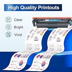 210X Toner Cartridges 4 Pack High Yield Compatible