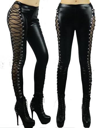 pvc skinny trousers