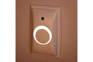 LITTLEHIPPO GlowGuard Baby Proof Outlet Cover & Night Light (1-Pack) | Secure & Tamper Resistant | Childproof, Babyproof, Toddler Proof, Child Safety Socket Cover | Light Sensor or Manual Toggle | Patent Pending