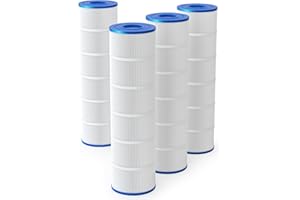 Swimara Upgraded C4030 Pool Filter Cartridges (4-Pack), Compatible with Hayward SwimClear C4020, C4025, C4030, 5oz Heavy Duty Fabric for Superior Filtration & Durability, Replaces PA106, CX880XRE