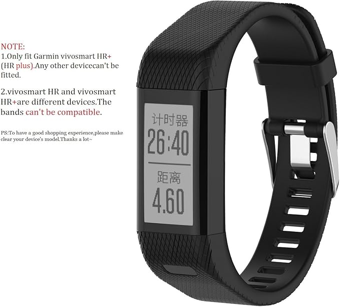 replacement band for garmin vivosmart hr plus