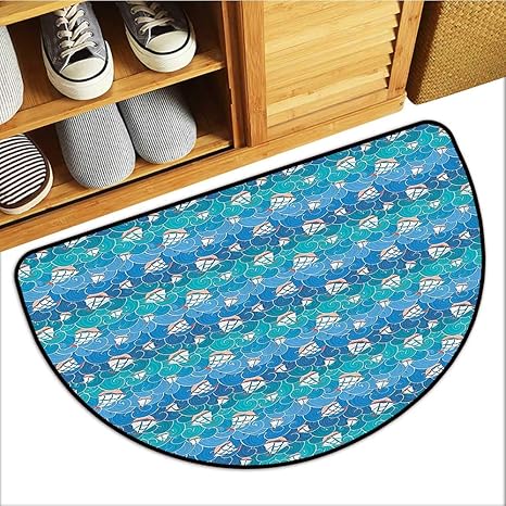 Tapis De Sol Pour Chambre A Coucher Roue De Bateau En Bois Sur