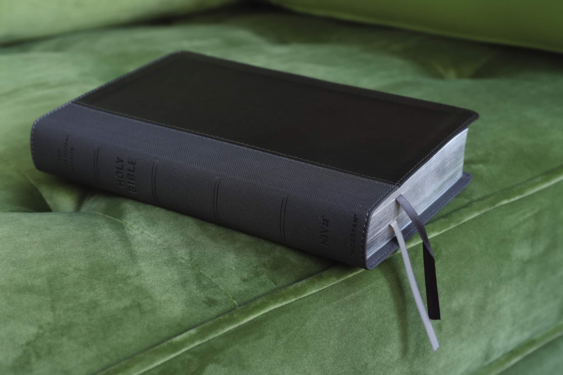 NIV, Personal Size Bible, Large Print, Leathersoft, Black, Red Letter, Comfort Print NIV, Personal Size Bible, Large Print, Leathersoft, Black, Red Letter, Comfort Print Imitation Leather
