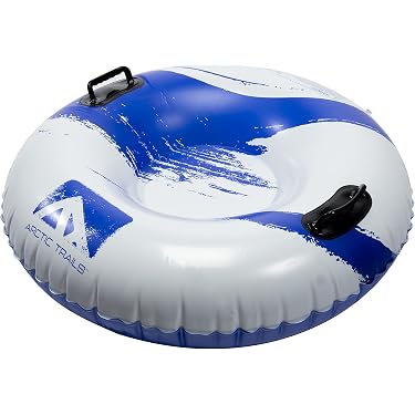 Luge Gonflable Double Poignée – Diamètre 91,4 Cm, PVC Résistant, Sécurité Renforcée, Pour Enfants, Ados Et Familles – Idéal Hiver