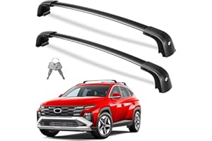 Wonderdriver Roof Rack Cross Bars 220lbs Compatible with Hyundai Tucson 2016-2026 SE/SEL/N Line/Limited, Heavy Duty Aluminum Lockable Roof Rails Crossbars Black Rooftop Cargo Carrier Luggage