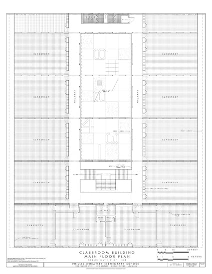 Amazon Com Historic Pictoric Blueprint Diagram Classroom