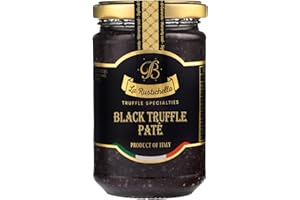 La Rustichella - Black Truffle Patè 9.88 oz (280 gr) - 100% Made in Italy | Vegan, Gluten-Free, Cholesterol-Free