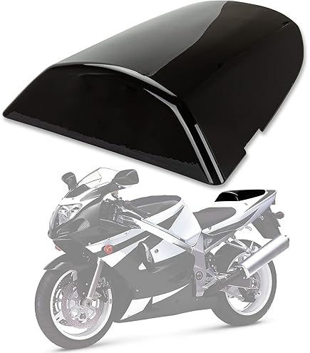 Glossy Black ABS Seat Cowl Cover - For Suzuki GSXR1000 2007-2008 (K7/08) - Replaces Rear Pillion Passenger Seat