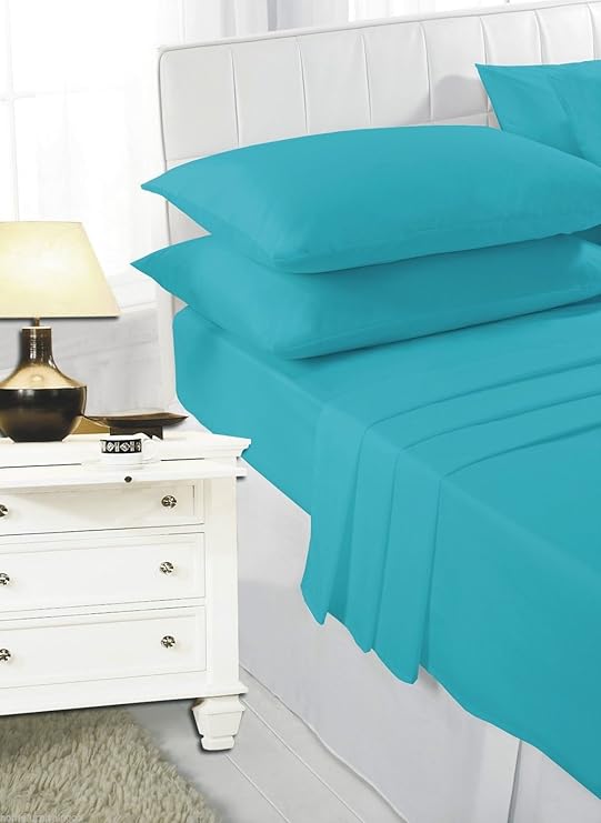 Pair of Pillowcases , Teal Amazon.co.uk Kitchen & Home