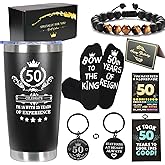 Carselage 50th Birthday Gifts for Him, Funny Unique 50 Year Old Birthday Decorations Gifts Box, Father's Day, Wedding Anniversary Romantic Gift Ideas for Men, Dad, Husband, Friends, Uncle, Coworker