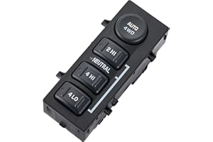 ZAPOSTS 4x4 4WD Wheel Drive Button Fits for 1999-2002 Chevy Avalanche Silverado Suburban Tahoe.Fits for 1999-2002 GMC Sierra Yukon.Replacement for 19168767 15709327 901-062