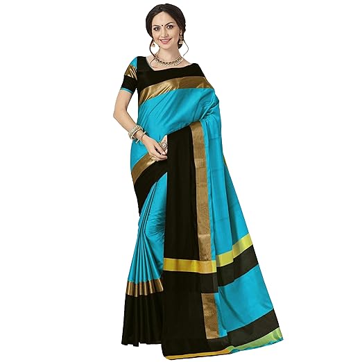 Cotton with Blouse Piece Saree