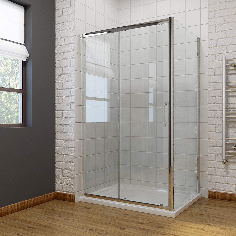 1200 x 760mm Sliding Shower Enclosure 8mm Easy Clean Glass Shower Cubicle Door with Shower Tray 1200 x 760mm Sliding Shower Enclosure 8mm Easy Clean Glass Shower Cubicle Door with Shower Tray