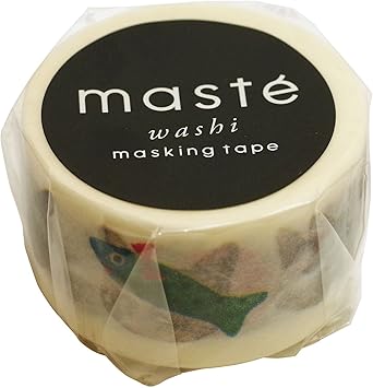 Amazon マスキングテープ マルチ マステ ネコ Mst Mkt12 A マスキングテープ 文房具 オフィス用品