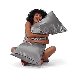Bedsure Body Pillow Cover 20x54 Inches - Dark Grey