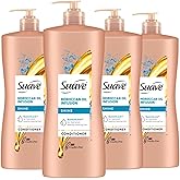 Suave Professionals Shine Conditioner, Moroccan Infusion, 28 Fl Oz (Pack of 4)
