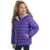 Lands' End Girls Reversible Faux Fur Lined Insulated Puffer Jacket