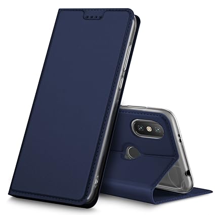GeeMai Xiaomi Redmi S2 Hülle, Premium Xiaomi Redmi S2 Leder Hülle Flip Case Tasche Cover Hüllen mit Magnetverschluss [Standfu