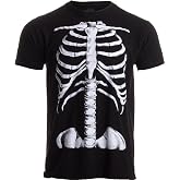 Skeleton Rib Cage | Jumbo Print Novelty Halloween Costume Unisex T-Shirt-Adult
