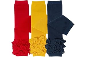 Bowbear 3 Pair Cheerful Ruffles Baby Leg Warmers
