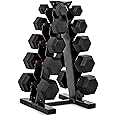 CAP Barbell Dumbbell Set with Rack | Multiple Options in 150lbs and 210lbs