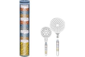 MakeFit Shower Head Filter Replacement Cartridge for SSJ781/DSSJ781 MakeFit Filtered Handheld Shower Head (1-Pack)