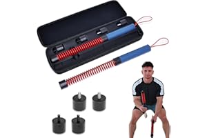 BFSD·DM Upgraded Ropeless Battle Rope 2.0 – Adjustable Resistance for Strength & Cardio Training – Portable Fitness Equipment for Home Gym, Athletes, Boxing – Burn Fat & Build Muscle