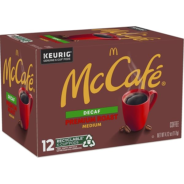 MCCAFE DECAF PREMIUM ROAST KEURIG K-CUP, 12 CT