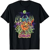 Scooby-Doo and Shaggy Chased by Monsters T-Shirt