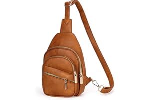 MARIKALIFE Crossbody Bags for Women, Faux Leather Fanny Pack Cross Body Bag, Small Sling Bag, Purses for Women Trendy