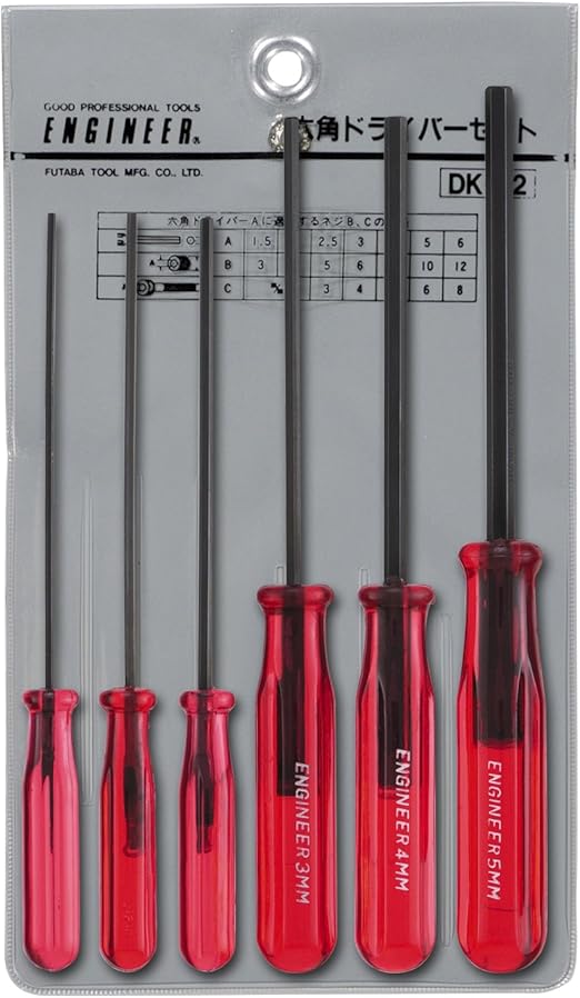 Engineer DK02 Hex Screwdriver Set Screwdrivers