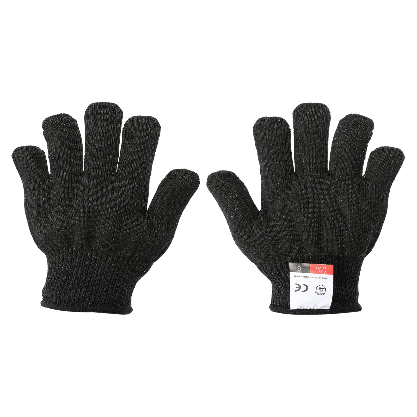 PATIKIL Cut Resistant Gloves,Level 5 Protection X-Small Cutting Gloves, Black