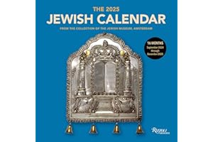 The Jewish Calendar 2024–2025 (5785) 16-Month Wall Calendar