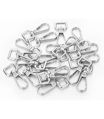 Amazon.com: CRAFTMEMORE 3/8 or 1/2 Inch Tiny D-Ring Findings Metal