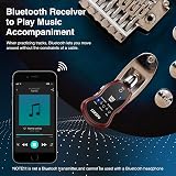 LEKATO Mini Guitar Amplifier Rechargeable Pocket Amp with Bluetooth view 3