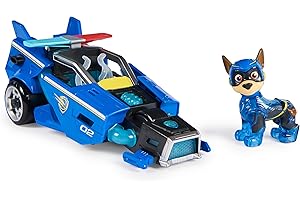 PAW Patrol Pup Squad Racers, 6-Pack of PAW Patrol Vehicles with Chase, Marshall, Skye, Rubble, Rocky, & Zuma, Kids Toys for B