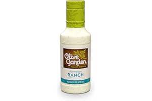 Olive Garden Parmesan Ranch Dressing and Dip, 16 fl. oz., Made with Buttermilk and Parmesan Cheese, Perfect Dipping Sauce, Chicken Marinade, Sandwich Spread or Salad Dressing